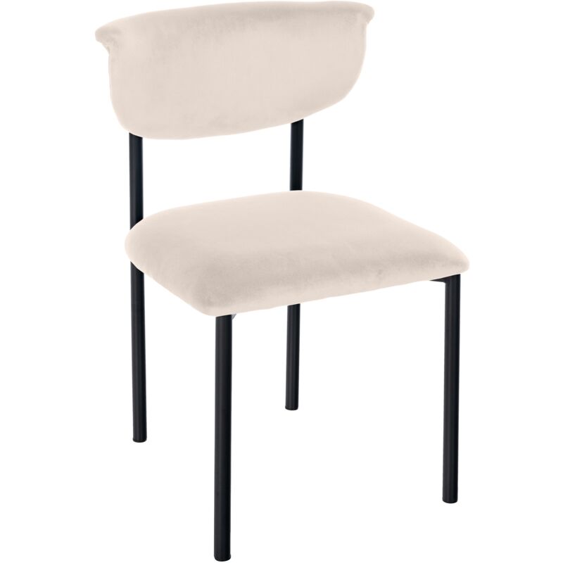 Clp Esszimmerstuhl Gambell Samt Creme
