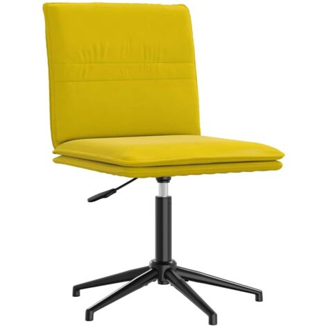 Esszimmerstuhl Gelb Samt vidaXL