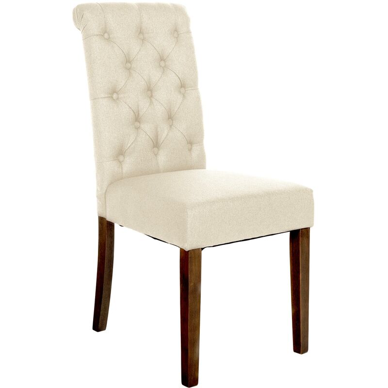 Clp Esszimmerstuhl Lisburn Creme Stoff