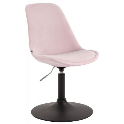 Esszimmerstuhl Maverick Samt pink schwarz