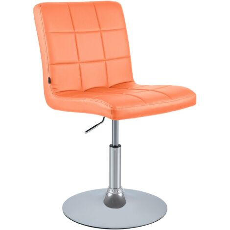 Esszimmerstuhl Ricky Kunstleder orange