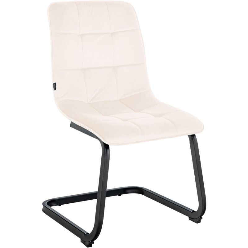 CLP Esszimmerstuhl Vermont Samt Farbe:creme