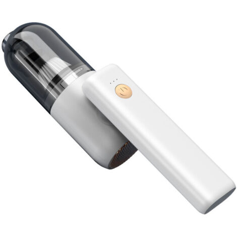 Esta mini aspiradora está equipada con una luz LED y un puerto de carga USB, lo que la hace ideal para limpiar su hogar y su automóvil.