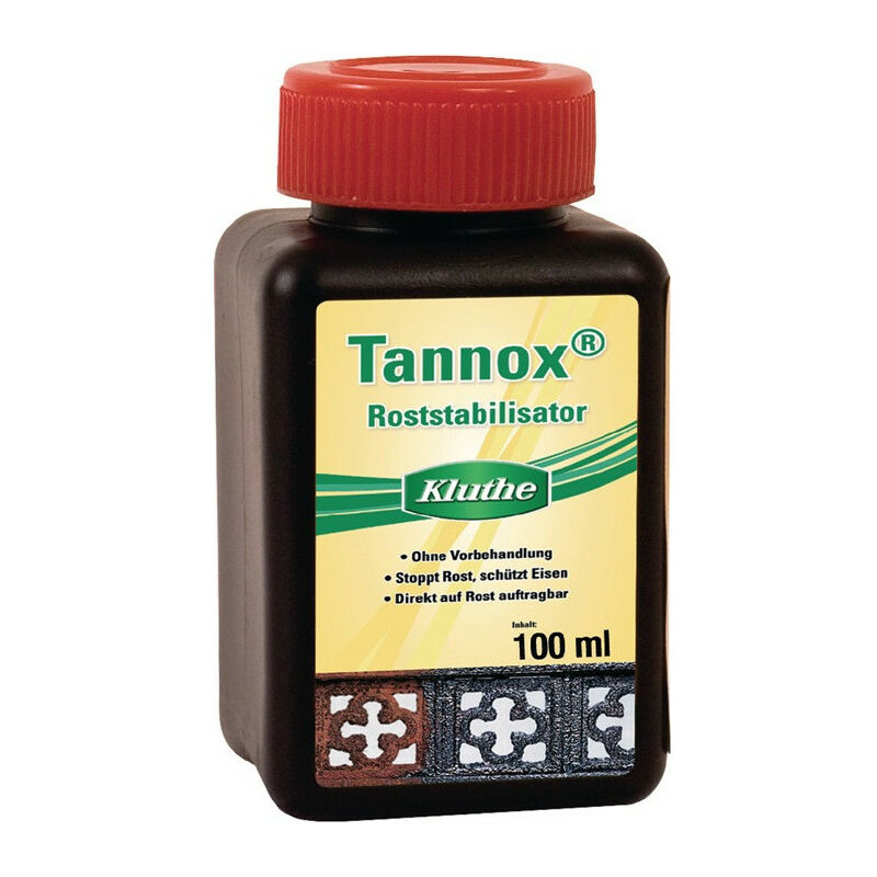 

Estabilizador de óxido Tannox® botella de 100 ml (Por 24) - Kluthe