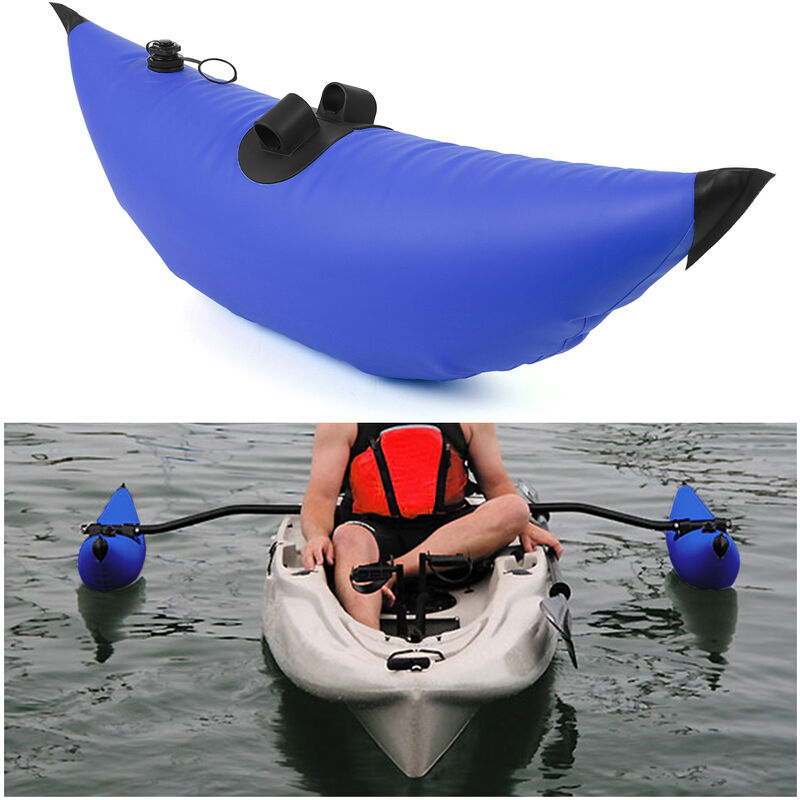 

Estabilizador inflable del PVC del kayak,Flotador inflable,Azul