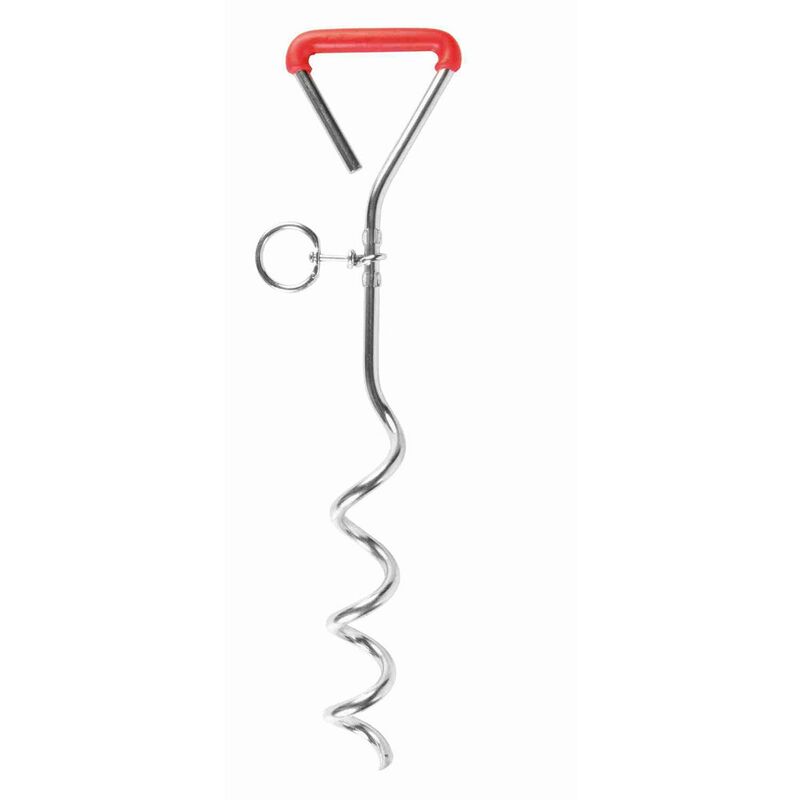 

Piqueta enganche al suelo, galvanizada, 40cm, ø9mm - Trixie