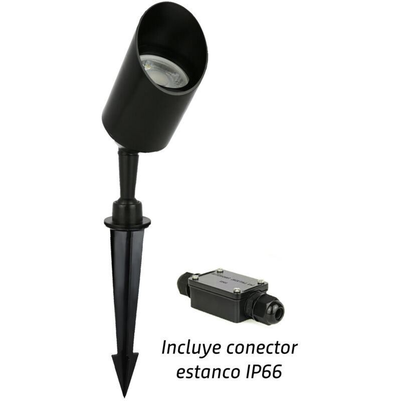 

Estaca de jardín GU10 con conector estanco incluido IP65 (Spectrum SLIP012009)