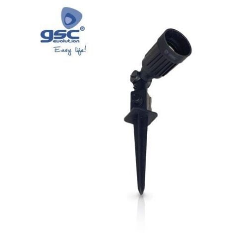 Estaca de jardín negra potencia máxima 150W IP44 GSC 000700452