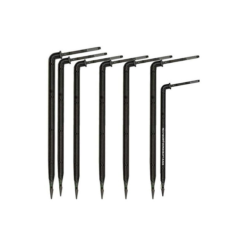 

Suinga - Estaca microtubo 2,6 l/h 15cm riego por goteo, 50 unidades