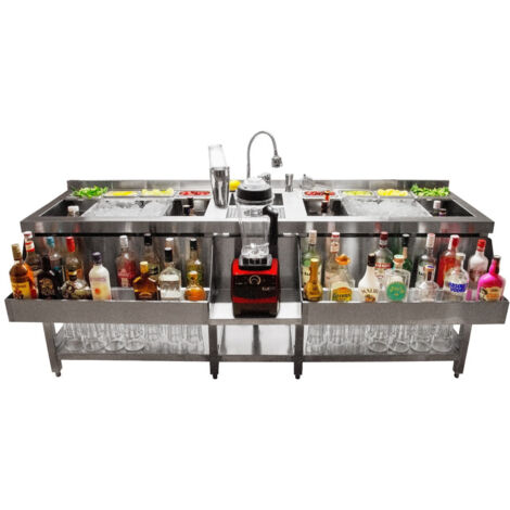 Estación kit doble coctelería juego coctelera conjunto mezclador cócteles mostrador profesional piezas herramientas barman bartender bartendering accesorios barra bar coctelera gratis