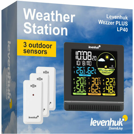 Estación meteorológica Levenhuk Wezzer PLUS LP40