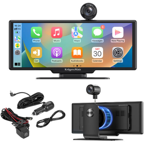 Estación multimedia 9 Radio Android Auto Apple CarPlay DVR Cámara de visión trasera