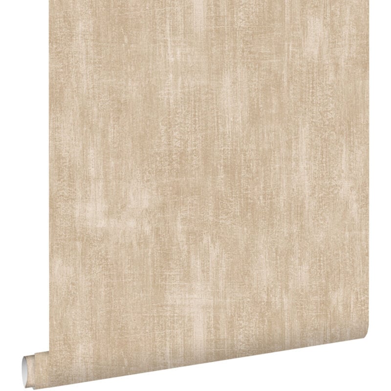 Papier peint effet béton beige Estahome