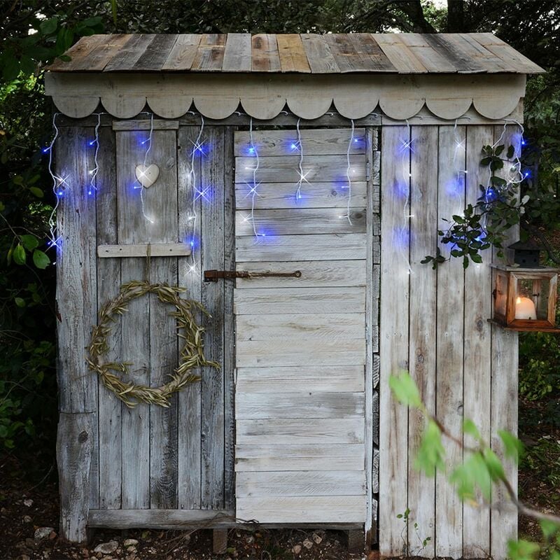 

Blachère Illumination - Estalactita Garland 22 metros 288 LED blanco puro y azul