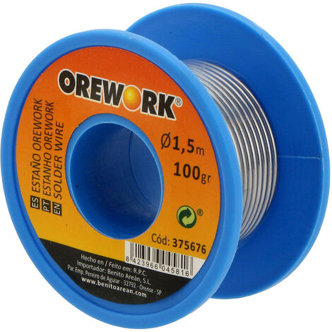 Estaño Orework 100 gr 1,5 mm