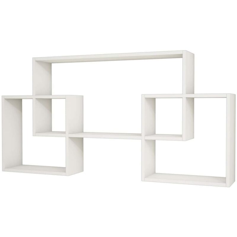 

Estantería de pared Bello blanco 150x22x75 cm - Blanco - Homemania