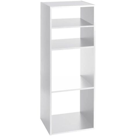Estante columna mix n modul 4 compartimentos blanco - 5five