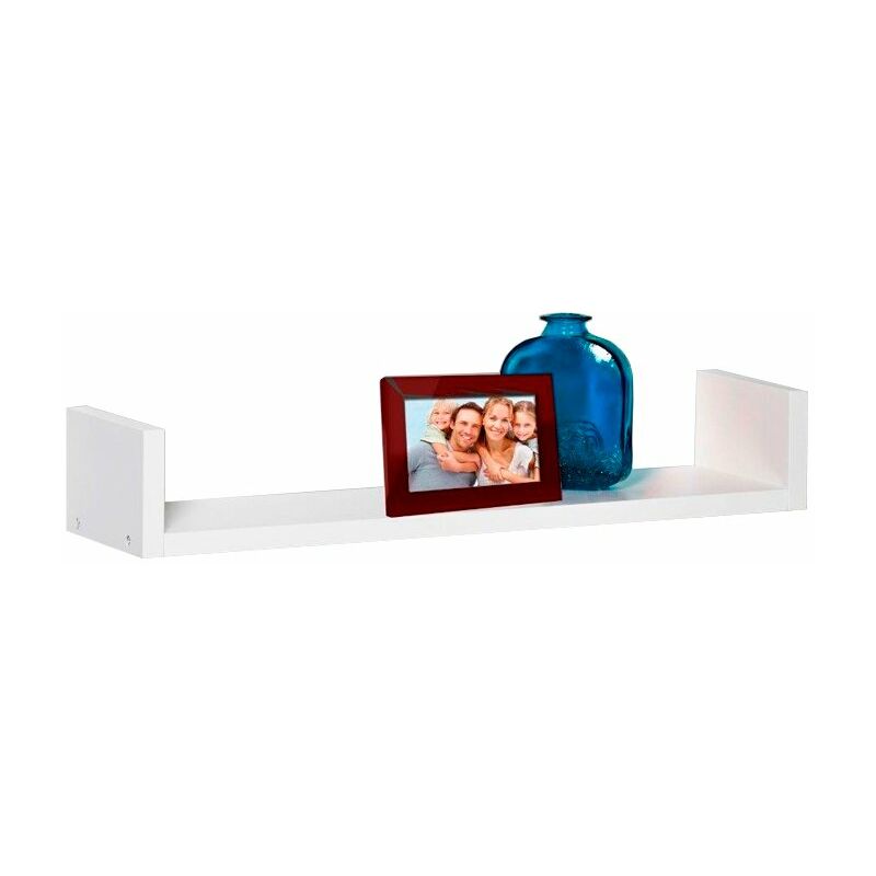 

Fepre - Estante con forma de ''U'' 60x10cm Color BLANCO