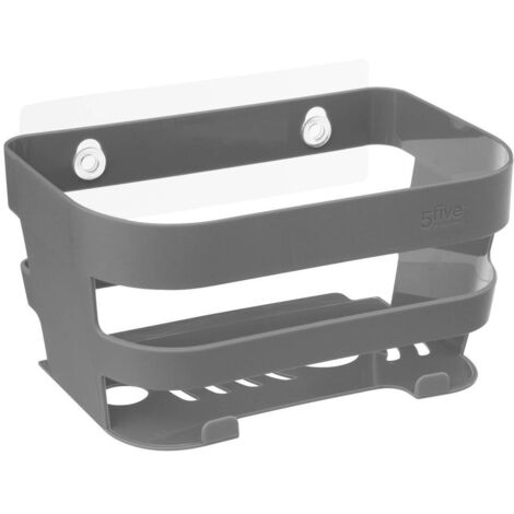 Estante con ventosas bath n store gris - 5five