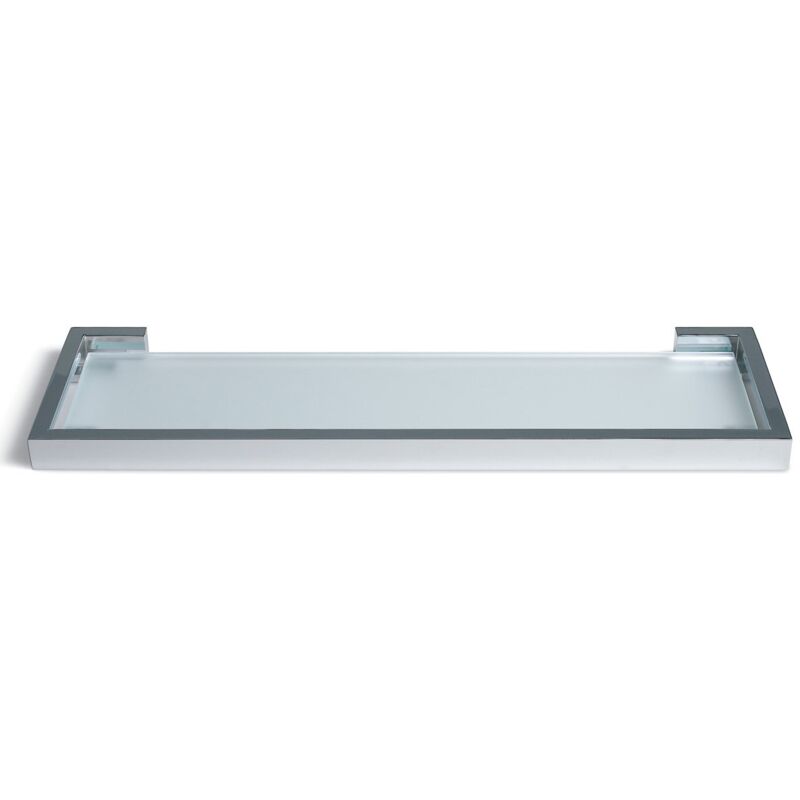 

Estante Cristal 40 Cm Modelo Cuadra Cromo Brillo - Cromo Brillo