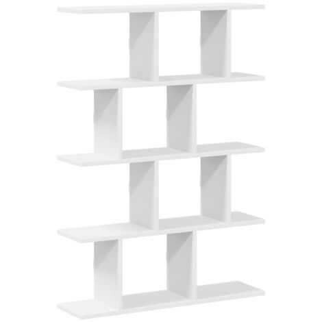 Estante cubo pared 12 compartimentos madera ingeniería blanco vidaXL