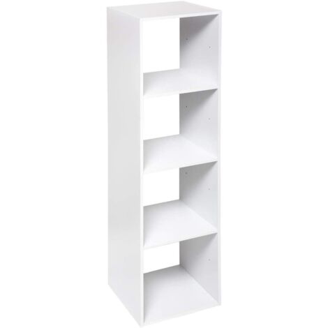 Estante de 4 compartimentos Top Mix Blanco