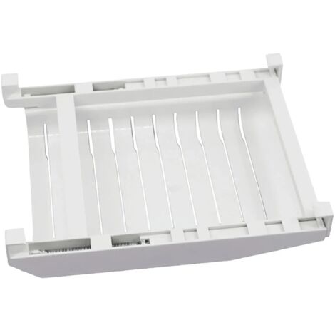 Estante de almacenamiento para bolsas de alimentos selladas, riel para colgar, cajón de refrigerador, soporte para contenedores de alimentos, estantes de organización de refrigerador
