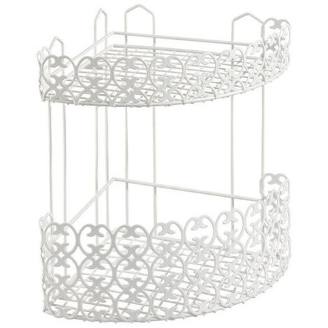 Estante de baño Florenz Angol.2P 25X25 H 31 Metaltex