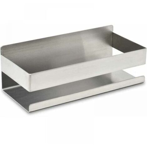 Estante de baño para champú y gel de ducha Estante de ducha cromado Estante de ducha sin taladrar Soporte de ducha con ventosa Jabonera de ducha plateada