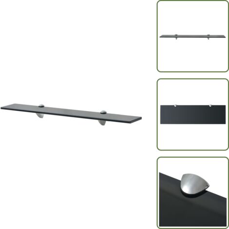 Estante de baño - vidaXL Estante flotante de cristal 70x20 cm 8 mm - Estante decorativo