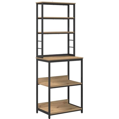 Estante de cocina Roble artesanal 60 x 40 x 168 cm vidaXL