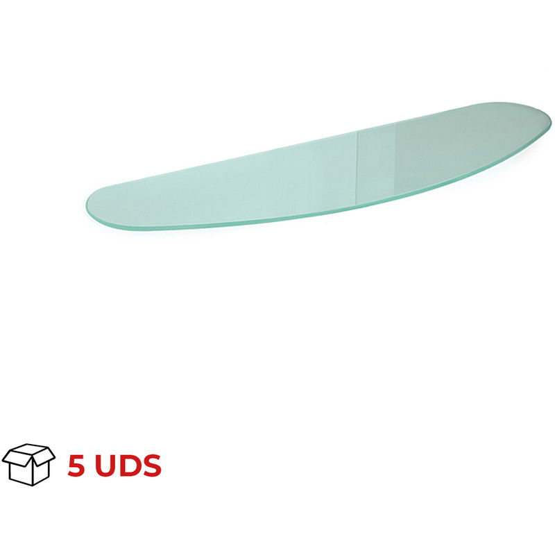 

Estante de Cristal Templado | Estilo Decorativo | Fabricado en Cristal | Acabado en Azul | Medidas 775*225*50 mm | Espesor de la Balda: 6 mm| 5