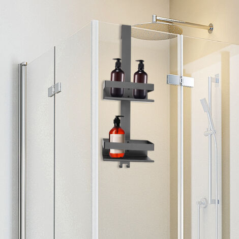Estante de ducha colgante sin taladrar, estante de baño, cesta de ducha
