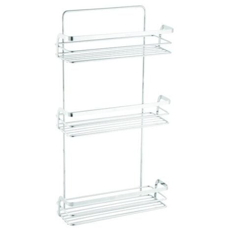 MSV Estanteria 3niveles cromada RILEY
