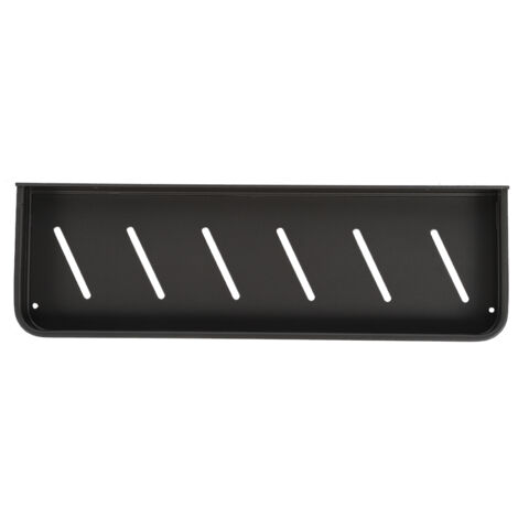 Estante de ducha de pared de 40 cm con barra y 6 ganchos, toallero de pared, soporte para champú, ahorra espacio.