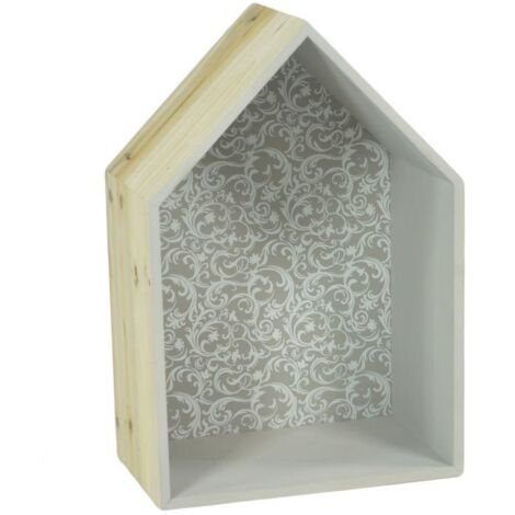 Estante de madera casa Rebecca cm20x35x15