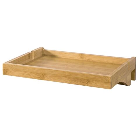 Estante de Noche de bambú Moderno,Mesilla de Noche Flotante Ajustable para Habitaciones Pequeñas Madera NKD01-N SoBuy ES