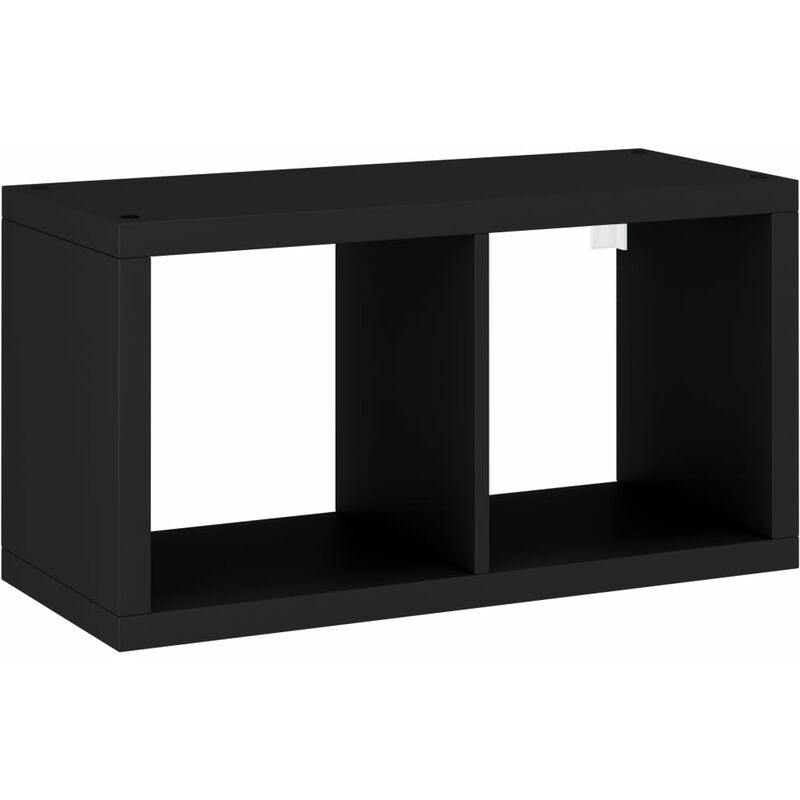 

Estante de Cubo de Pared MDF Negro 69,5x29,5x37 cm - Negro - Vidaxl