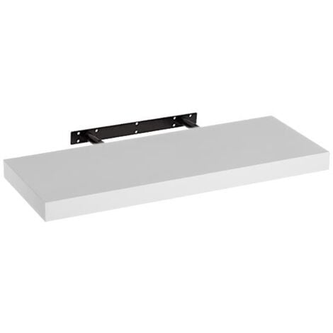 Estantes Flotantes De Pared 2 Uds Mdf Blanco Para Libros/dvd Vidaxl con  Ofertas en Carrefour