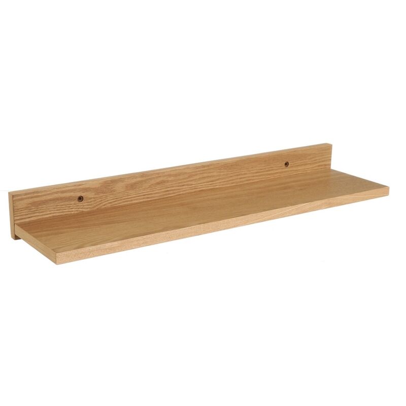 

Lolahome - Estante de pared de madera MDF marrón de 58x15 cm