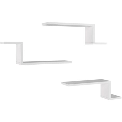 Estante de pared, estante de almacenamiento Shelf Blanco