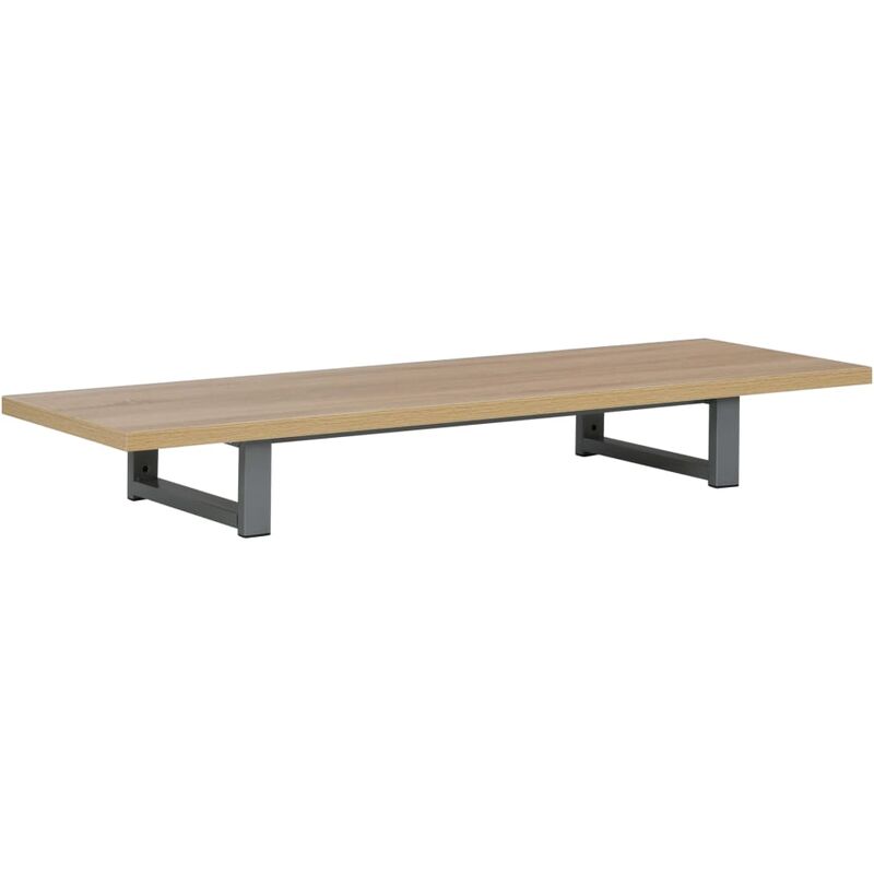 

vidaXL Estante de pared para lavabo color roble 120x40x16,3 cm - Marrón