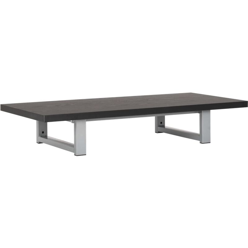 

Vidaxl - Mueble de cuarto de baño negro 90x40x16,3 cm - Negro