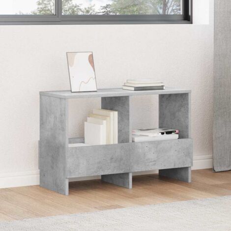 Estante de revistas Gris Concreto 68,5 x 30 x 45 cm