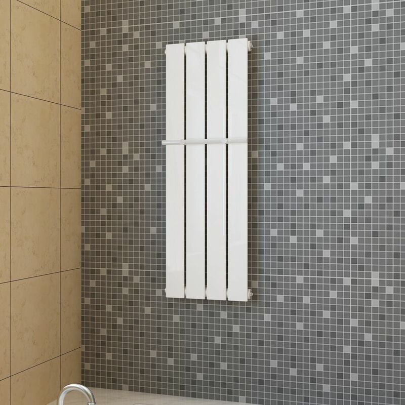 

Estante de toalla 311mm panel de calefaccion blanco