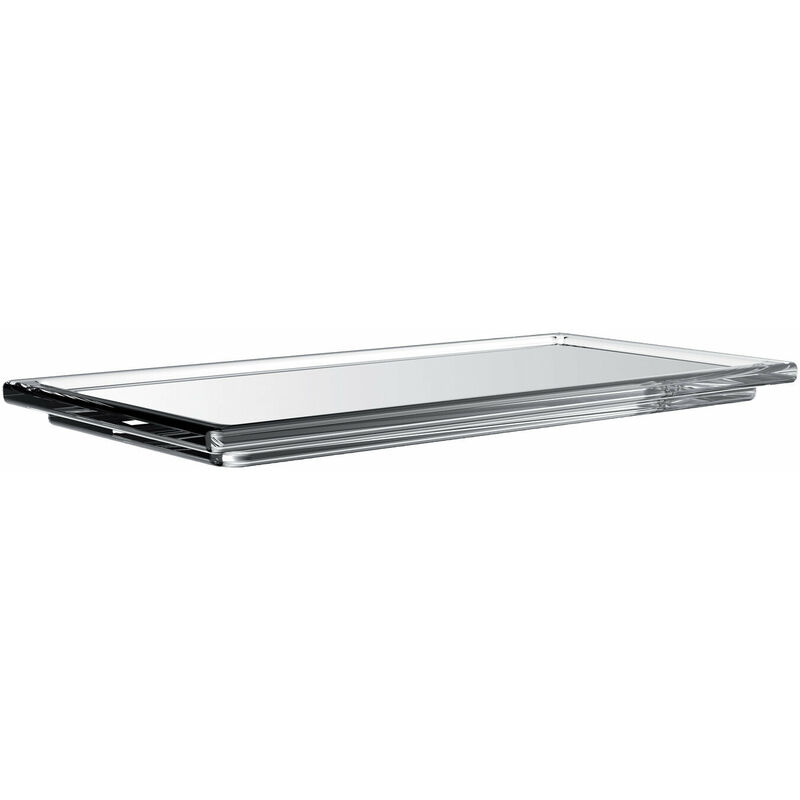 

Estante de vidrio de enlace Emco rectangular para barandilla, cristal transparente, largo - 186600003