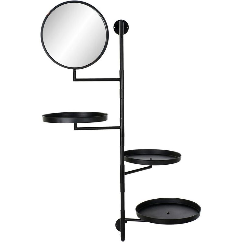 

Estante DKD Home Decor Metal Espejo Loft (80 x 41 x 138 cm)
