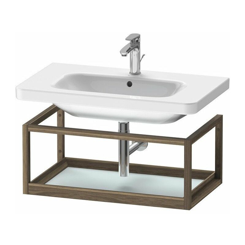 

Estante DURASTYLE 440x740x300mm azul claro mate / nogal macizo