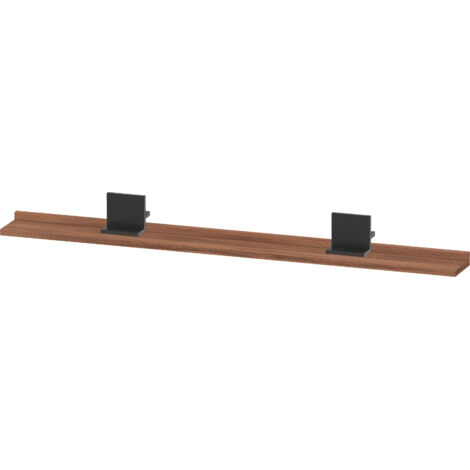 Estante Duravit Sivida, soporte diamante negro mate,