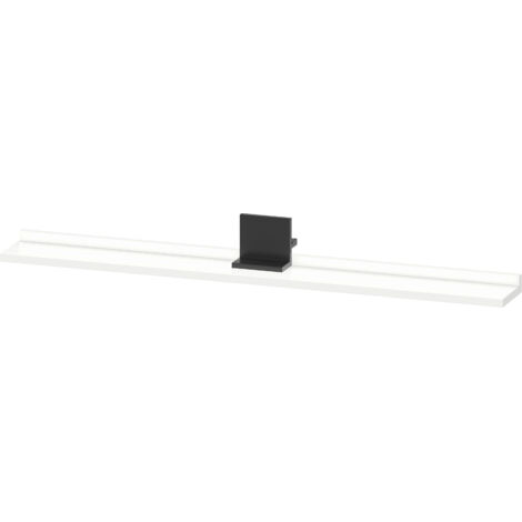 Estante Duravit Sivida, soporte diamante negro mate,